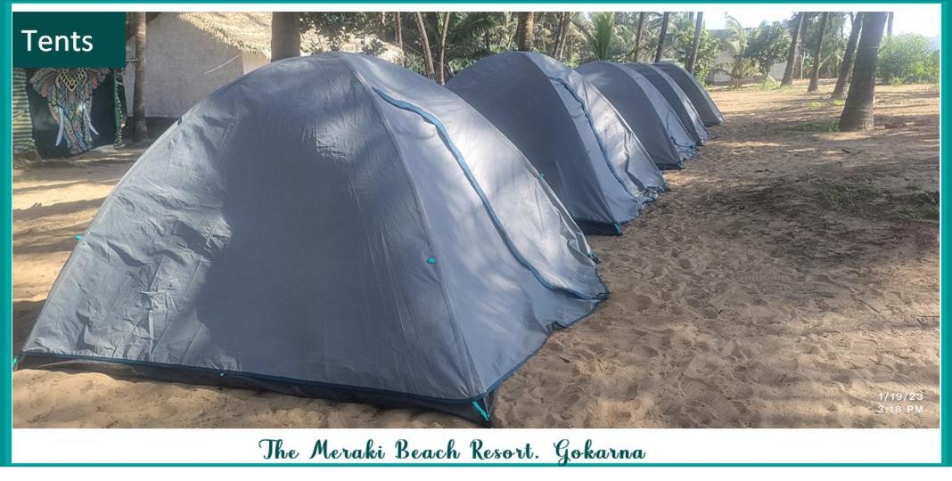 The Meraki Beach Resort Gokarna  Exterior photo